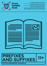 Tiffin 11+ Exam prefixes exercises