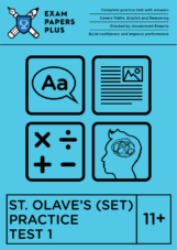 11+ St. Olave’s (SET) exam preparation