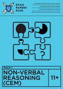 11+ Non-Verbal Reasoning CEM exam preparation