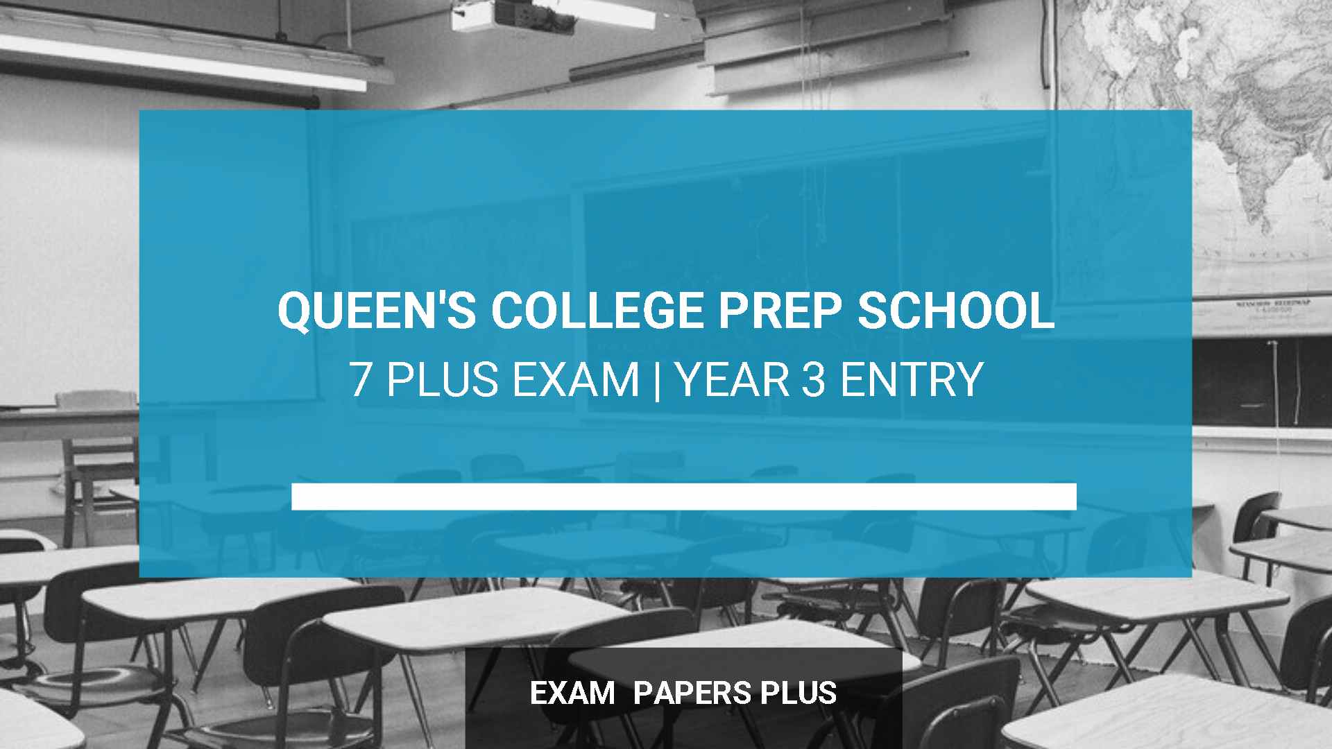 Queen's College Preparatory School >> 7 Plus, Year 3 Entry Key Details