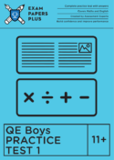 best practice for the QE Boys 11+ exam