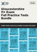 Gloucestershire 11+ exam practice paper by GL Assessment
