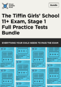 details about the Tiffin Girls' School 11 plus stage 1 exam