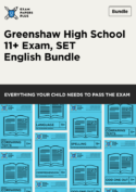 11 Plus English exam (SET) at Greenshaw High School