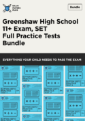 Greenshaw High School 11 Plus SET exam preparation