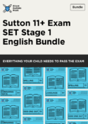 Sutton SET 11+ English exam details