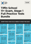 Tiffin School 11+ bundle for the Stage 1 exam