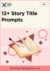 Story Title prompts for 12+ level