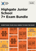 Highgate School 7+ exam bundle