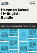 Hampton School 11 plus English bundle