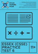 how to study for the CSSE Essex 11+ exam