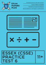how to study for the CSSE Essex 11+ exam