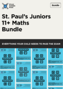 St. Paul’s Juniors (SPJ) 11 plus mathematics bundle