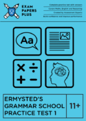 Ermysted’s Grammar School 11+ exam structure