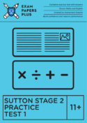 past questions for the Sutton Stage 2 11+ exam