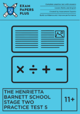 what to study for the Henrietta Barnett Stage 2 exam