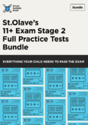 bundle for the St. Olave's stage 2 11+ exam