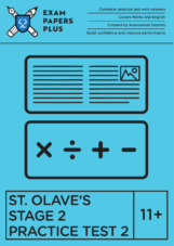 St. Olave's stage 2 exercises for the 11 plus