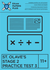 St. Olave's Stage Two 11+ exam format