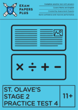 St. Olave's Stage 2 English tutorials 11+ level