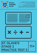 best preparation materials for the St. Olave's stage 2 eleven plus