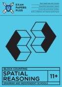 11+ Spatial Reasoning skill practice with focus on Block Counting