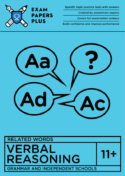 11+ Verbal Reasoning practice with focus on Related Words