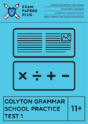 how to prepare for Year 7 entry for Colyton Grammar School