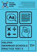 best NVR resources for the Halifax Grammar Schools 11+ exam