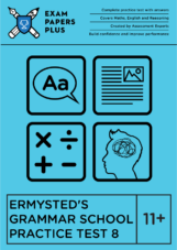 Ermysted’s Grammar School 11+ mathematics practice papers