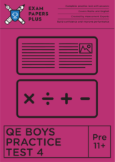 QE Boys Pre-11+ Exam